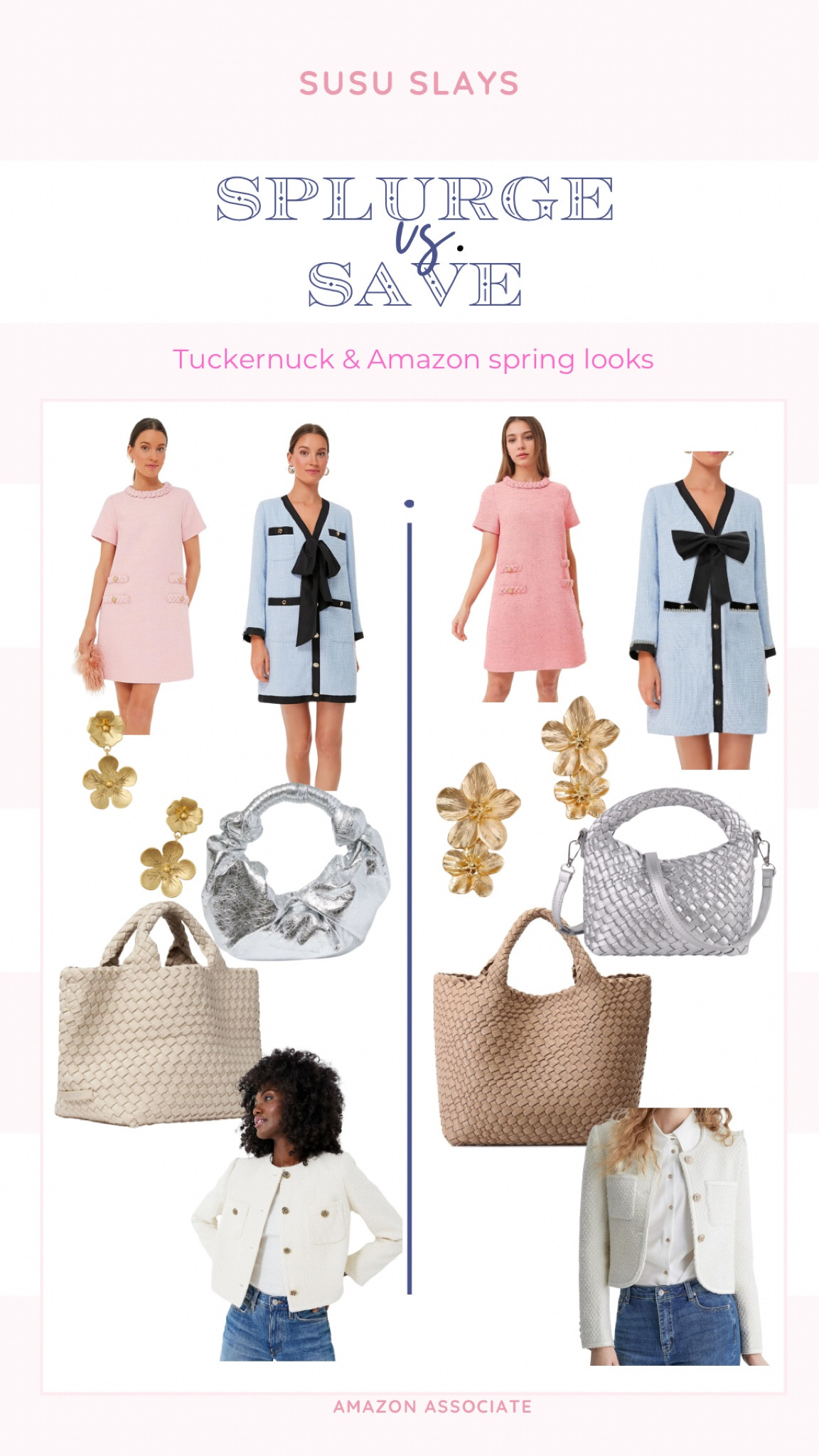 Twinning looks from Tuckernuck and Amazon for spring! I’m loving all the tweed and classic pieces. 
Shop all the options! 

#LTKover40 #LTKSeasonal #LTKstyletip