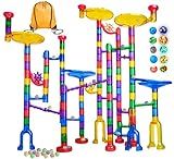 Meland Marble Run - 132Pcs Marble Maze Game Building Toy for Kid, Marble Track Race Set&STEM Lear... | Amazon (US)