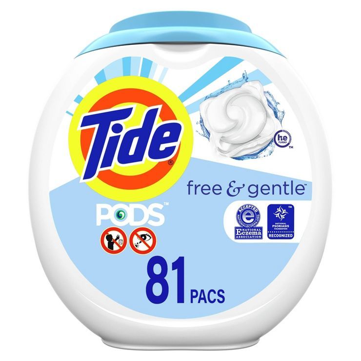 Tide Pods Laundry Detergent Pacs - Free & Gentle | Target