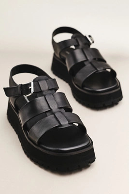 By Anthropologie Platform Fisherman Sandals | Anthropologie (US)