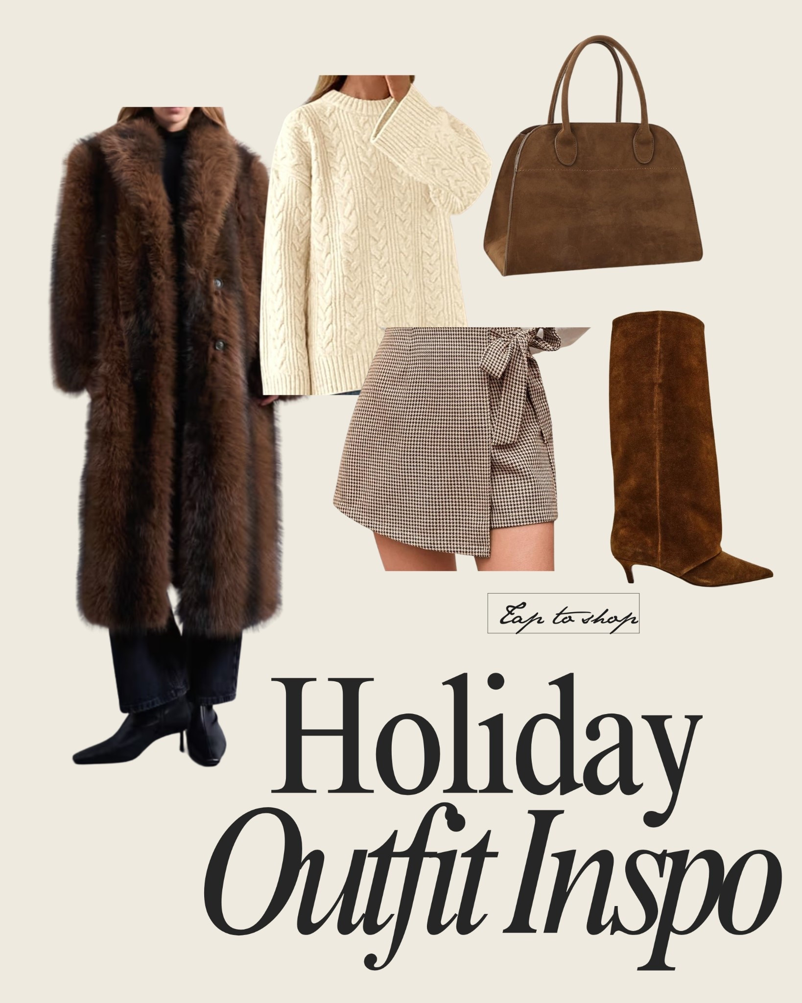 Festive fits only 🎄✨ Obsessed with this holiday look - cozy, chic, and perfect for every party on the calendar. Linking all the pieces on LTK! #HolidayStyle #LTKHoliday #LTKFashion #FestiveFits

#LTKHoliday #LTKootd #LTKGiftGuide