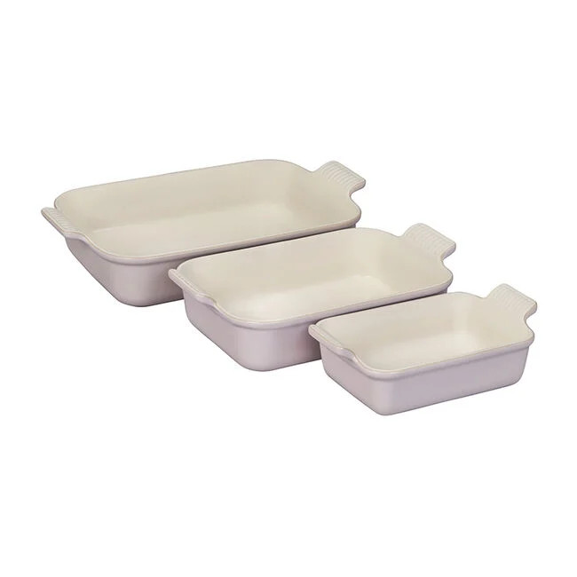 Heritage 3-Piece Rectangular Baking Dish Set | Le Creuset