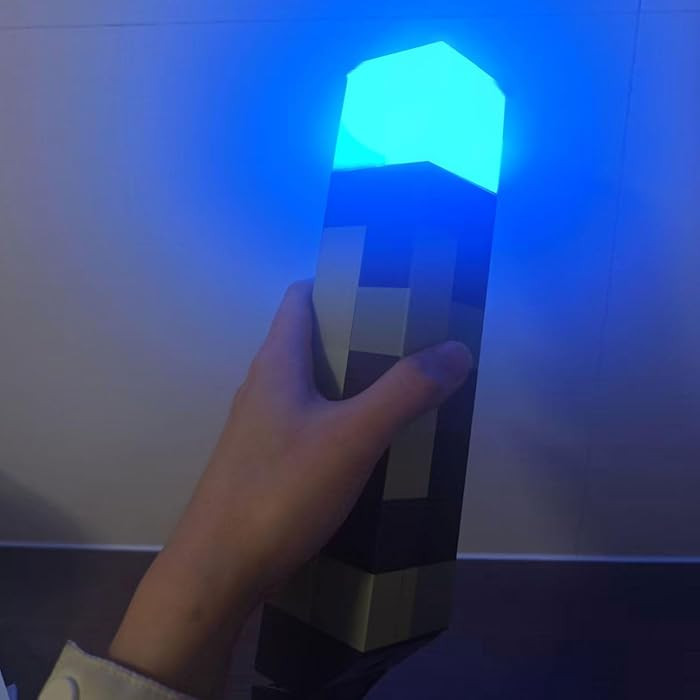 Torch Light with Wall Mounted, 11 Inch LED Night Light, Bedside Light Lighting Torch Light USB Re... | Amazon (US)