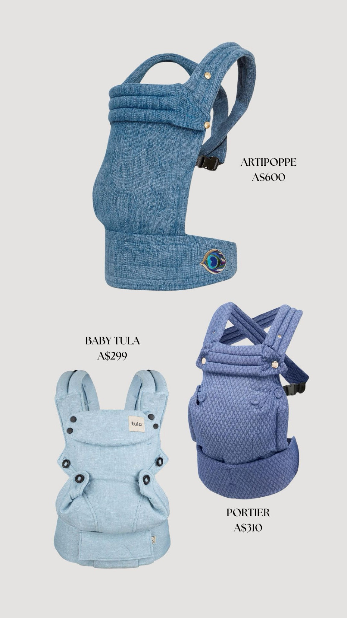 Artipoppe Baby Carrier and my favourite affordable dupes 