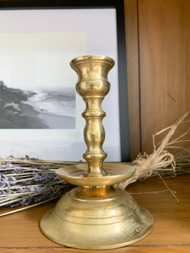 Vintage Brass Candlestick Holders, you pick!! | Etsy (US)