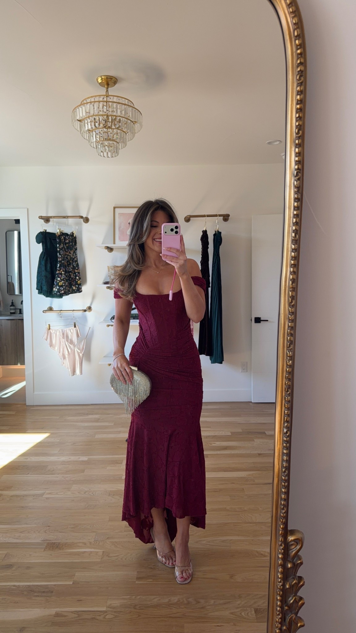 Burgundy off the shoulder place corset wedding guest dress

Electric picks code: emerson20

Wearing my usual small/2

Wedding guest
Formal event
Black tie
Lace
Corset 
Special occasion 

#LTKootd #LTKWedding #LTKSeasonal