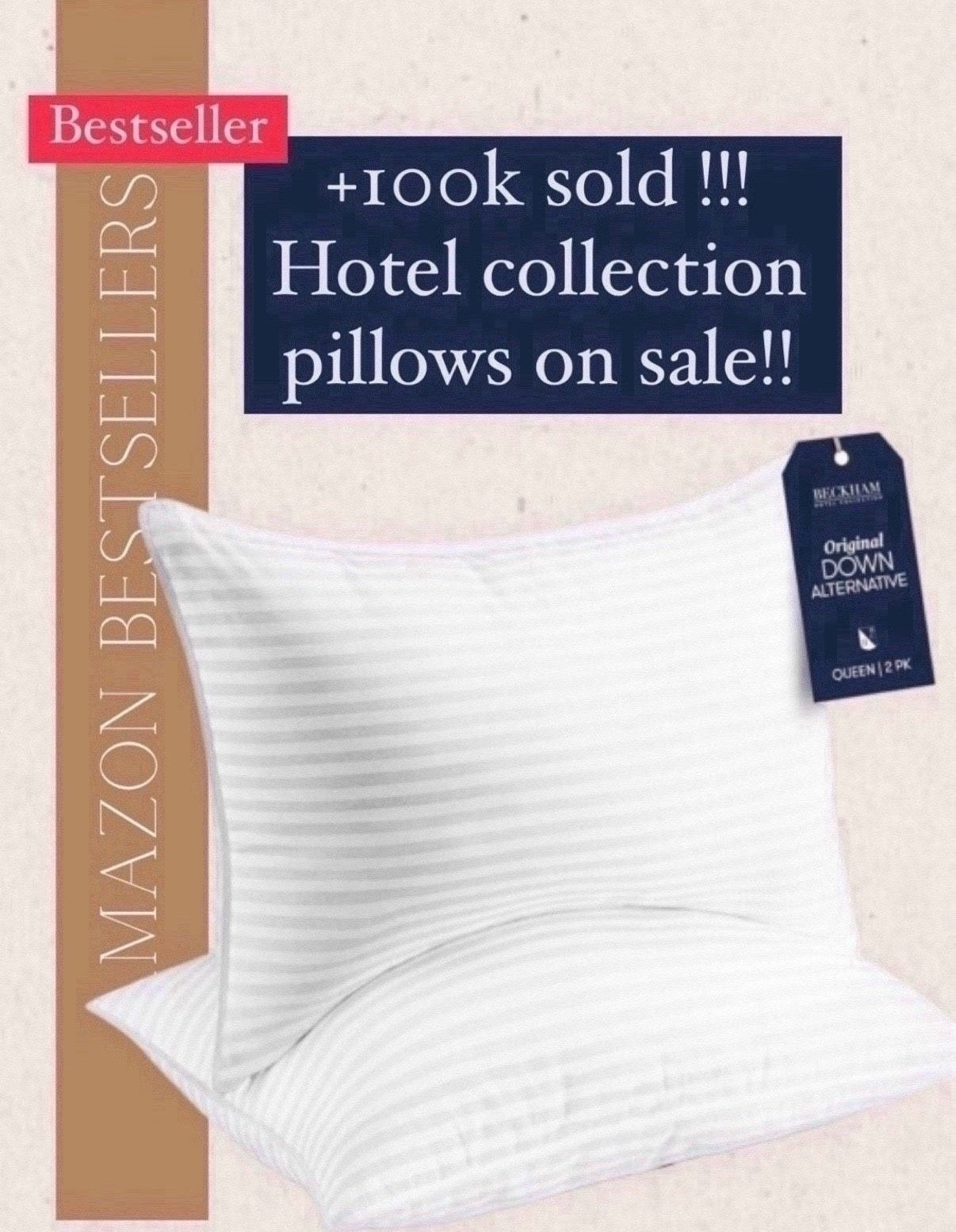 most loved hotel collection pillow on sale 