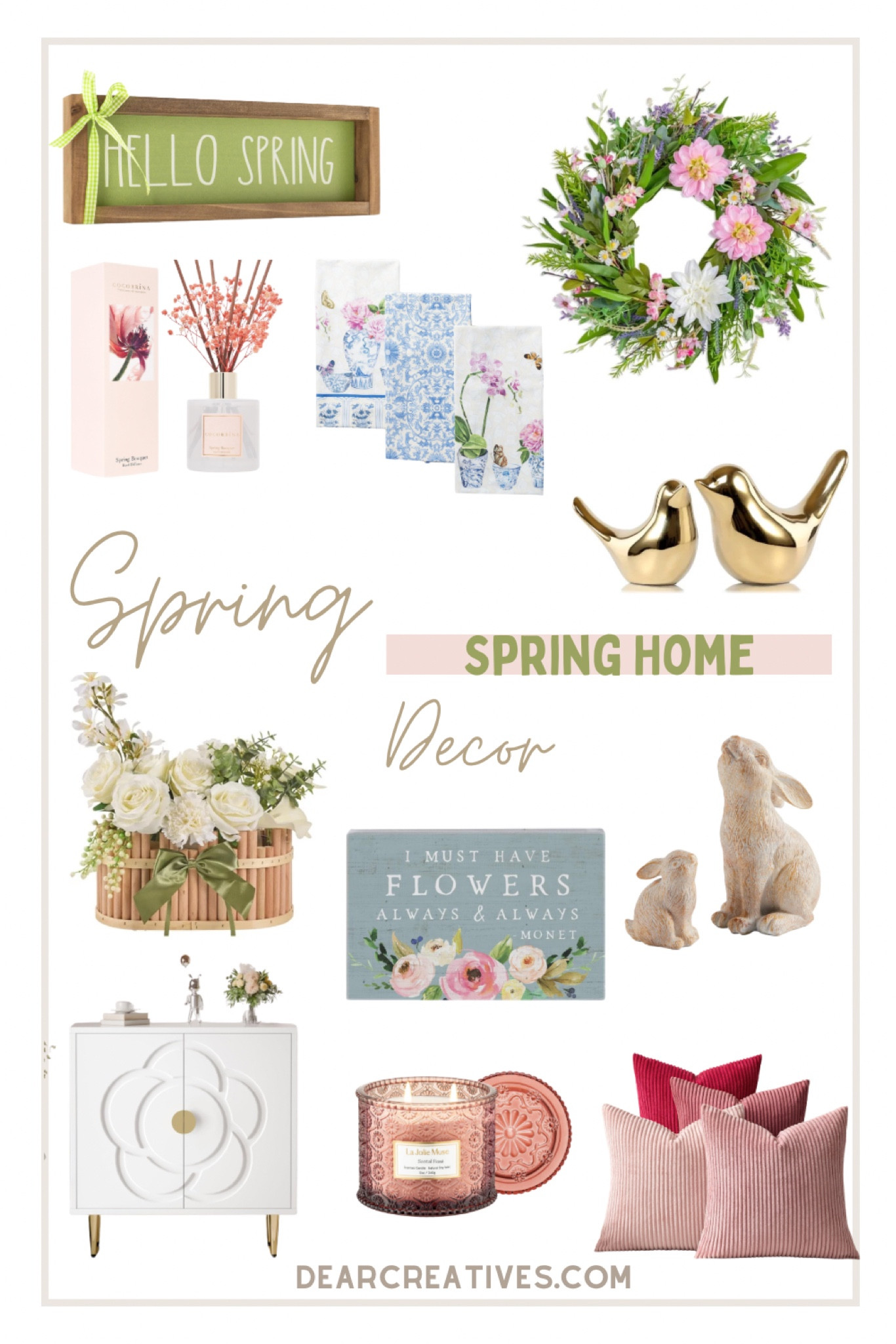 Spring Home Decor Finds 
#spring #homedecor #decorating #springhomedecor #springEaster 

#LTKSeasonal #LTKHome