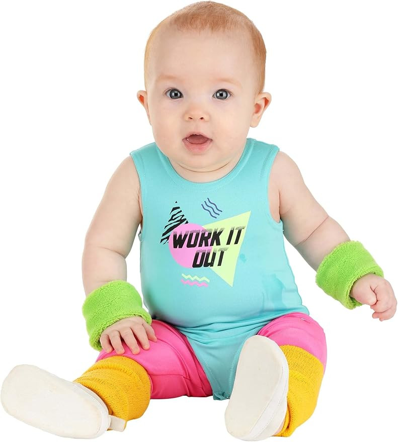 Totally 80s Workout Infant Costume | Amazon (US)
