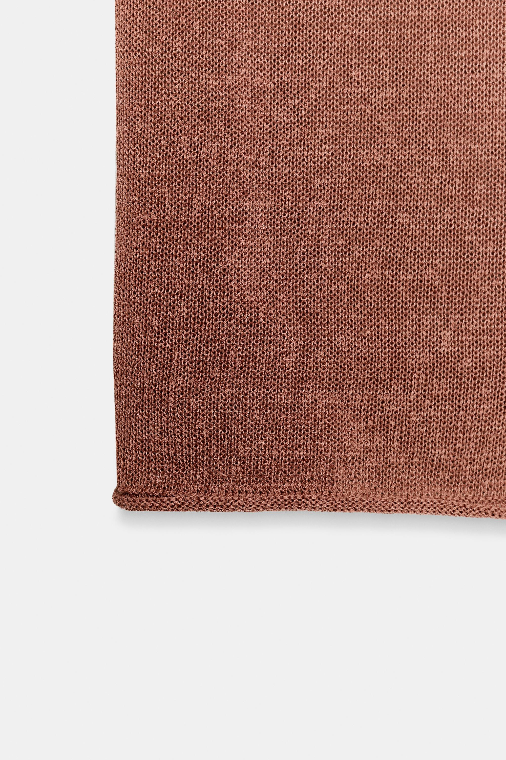 KNIT STRAP TOP | Zara US