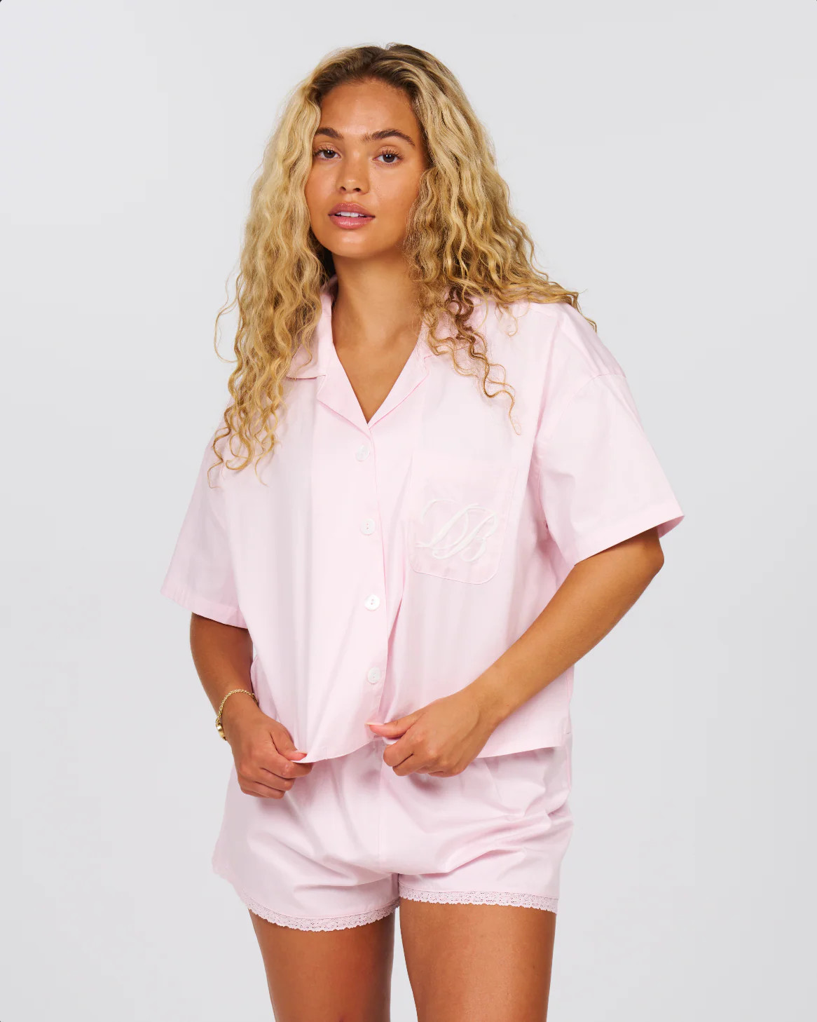 Country Club Sleep Top - Blush | Dairy Boy