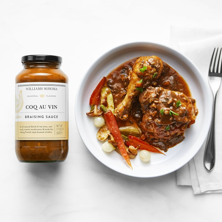 Williams Sonoma Braising Sauce, Coq Au Vin | Williams-Sonoma