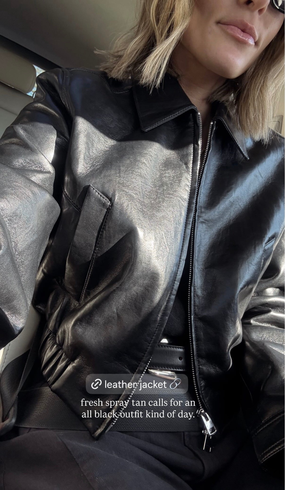 fresh spray tan calls for an all black outfit kind of day! 

#LTKselfcare #LTKootd #LTKgrwm