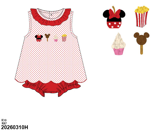 PRE SALE SHIPS JULY: Magical Snacks Skirted Bubble | Tutti Frutti Kids Co