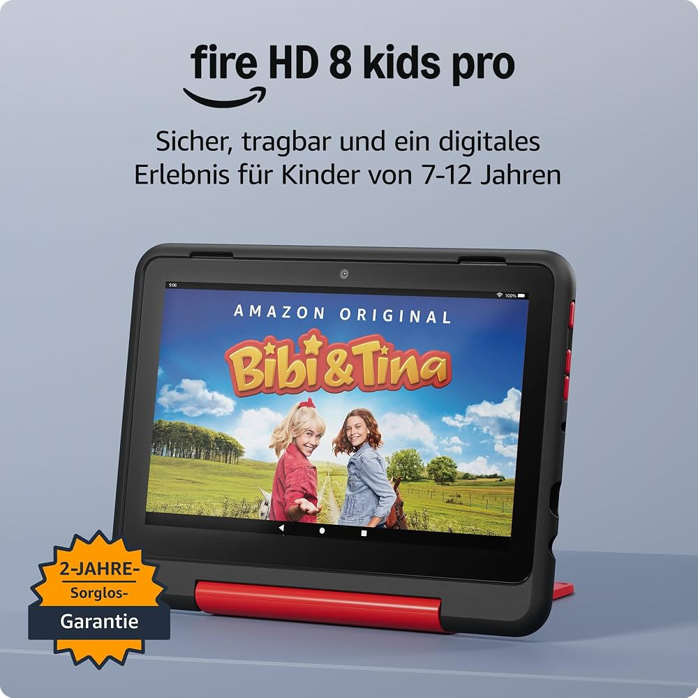 Amazon Fire HD 8 Kids Pro-Tablet (Neueste Generation), für Kinder von 6-12 J. | 3 GB RAM, 8-Zoll... | Amazon (DE)
