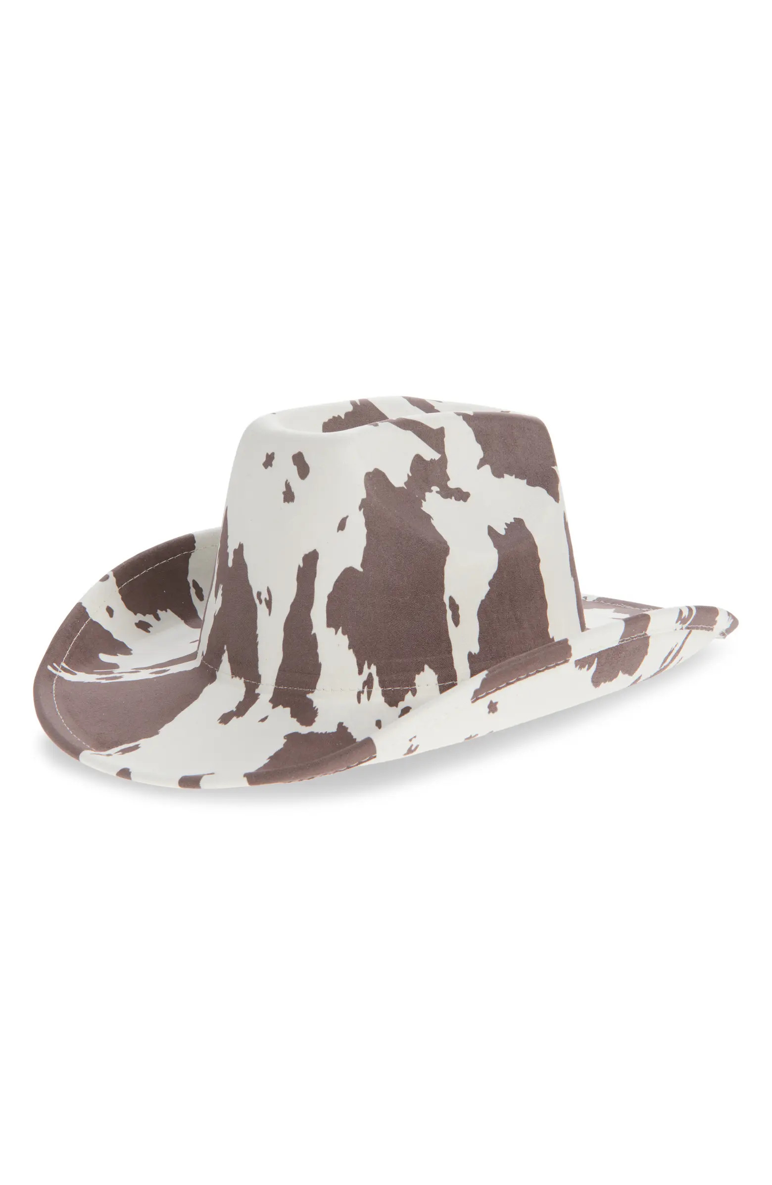 Cow Print Western Cowboy Hat | Nordstrom