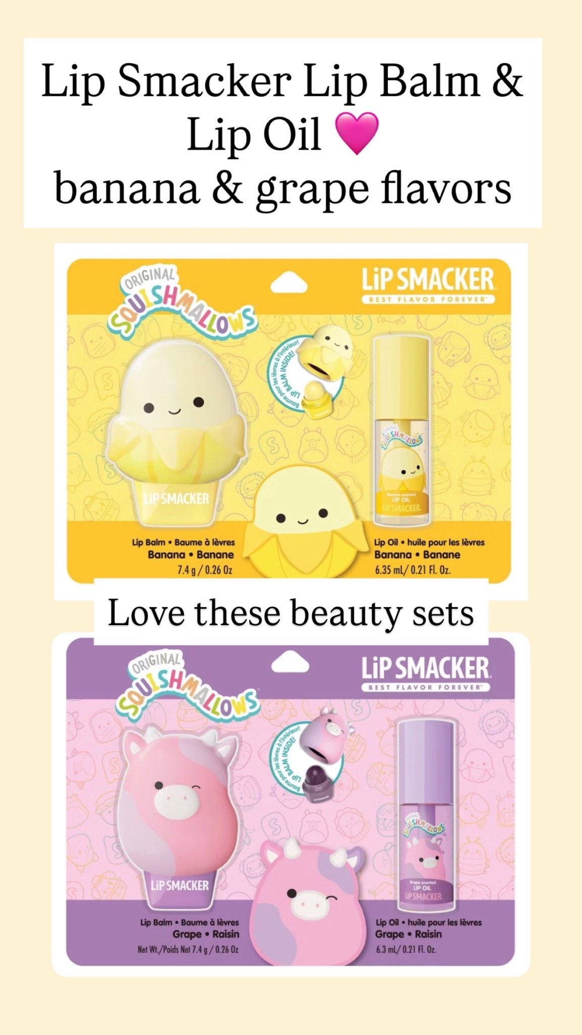 Lip smacker lip balm and lip oil 

#LTKBeauty #LTKKids