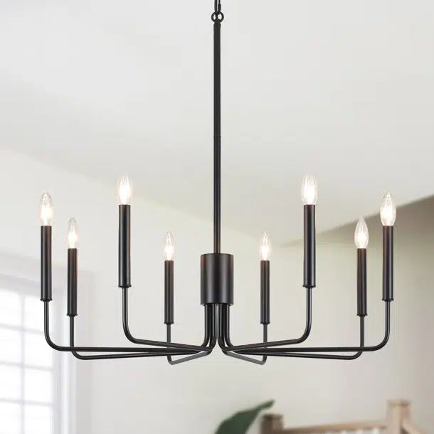 Keandrae 8 - Light Dimmable Classic / Traditional Chandelier | Wayfair North America