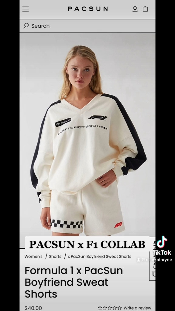 PACSUN x FORMULA ONE 

#LTKFind #LTKSeasonal #LTKunder50