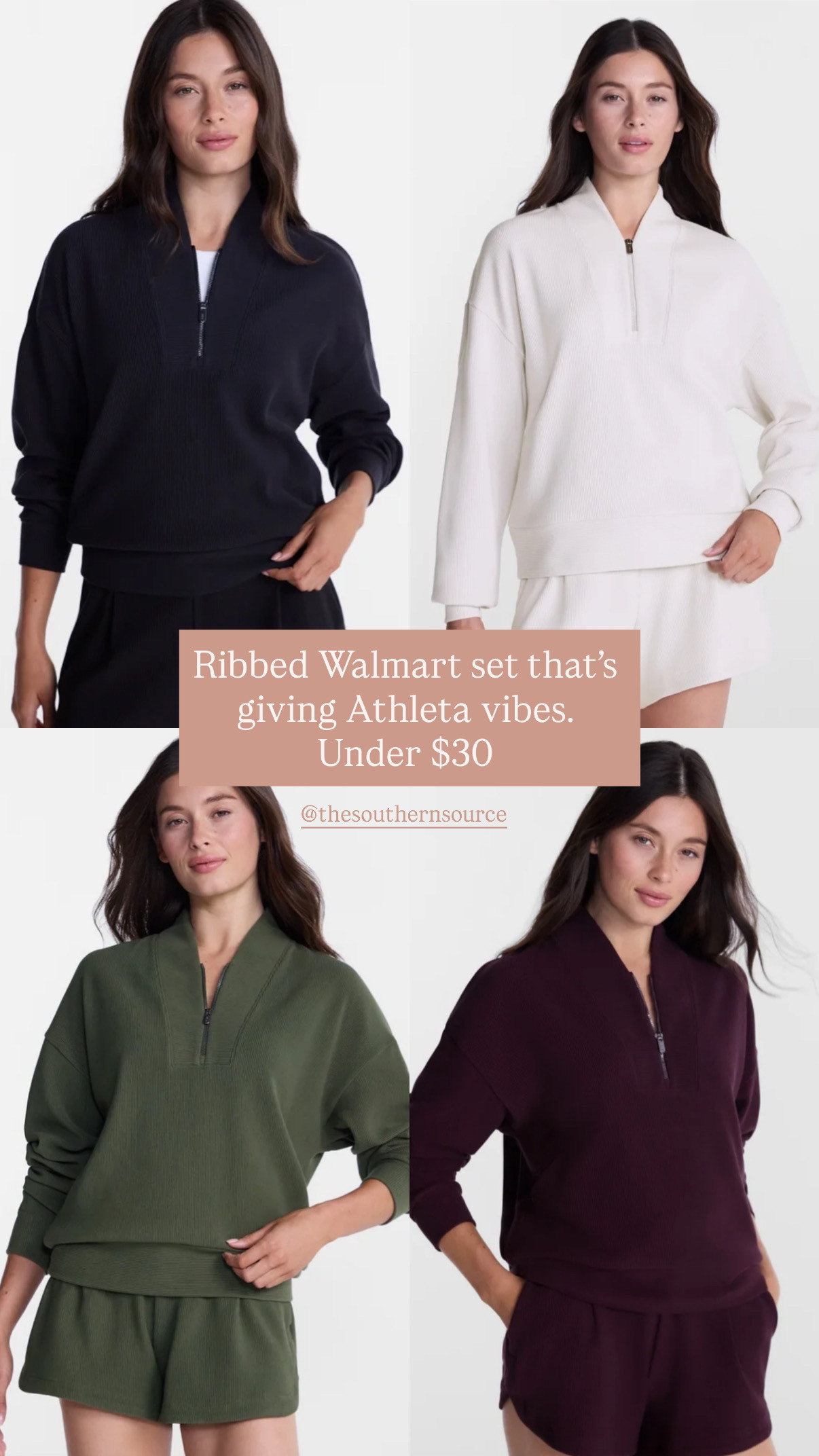 Ribbed Walmart set thats giving Athleta vibes! Under $30!!

#Walmart #Athleta #TheSouthernSource 

 #LTKdayinmylife #LTKootd #LTKfitnessgoals