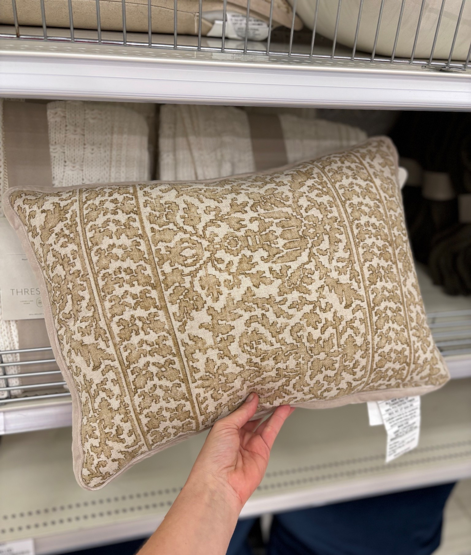 Love this pretty neutral floral lumbar pillow at Target!  Has a zipper! 

#LTKSeasonal #LTKHome