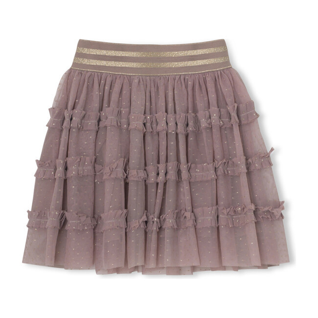 Mini A Ture Cana Tulle Glitter Skirt, Muted Lilac (Purple, Size 5Y) Maisonette | Maisonette