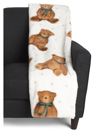 Teddy On Koda Throw | TJ Maxx