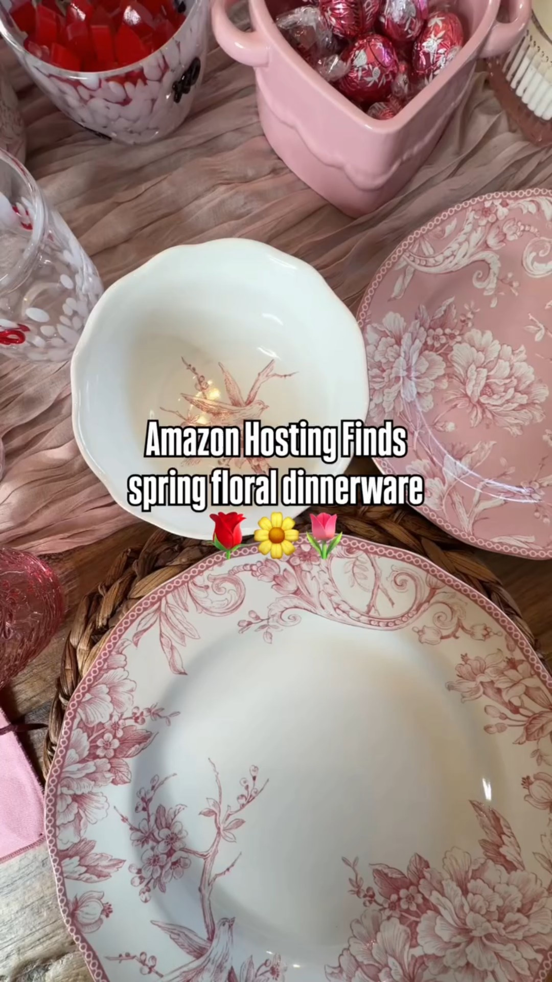 Okayyyy spring hosting but make it ✨romantic & effortless✨ 🌸💗 These floral finds are giving main character dinner party energy.

#AmazonFinds #SpringHosting #DinnerwareDecor #HostessVibes #FloralHome

#LTKBeauty #LTKSeasonal #LTKHome