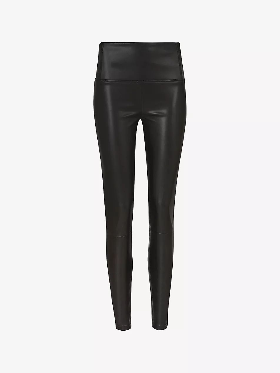 Cora skinny-leg faux leather leggings | Selfridges
