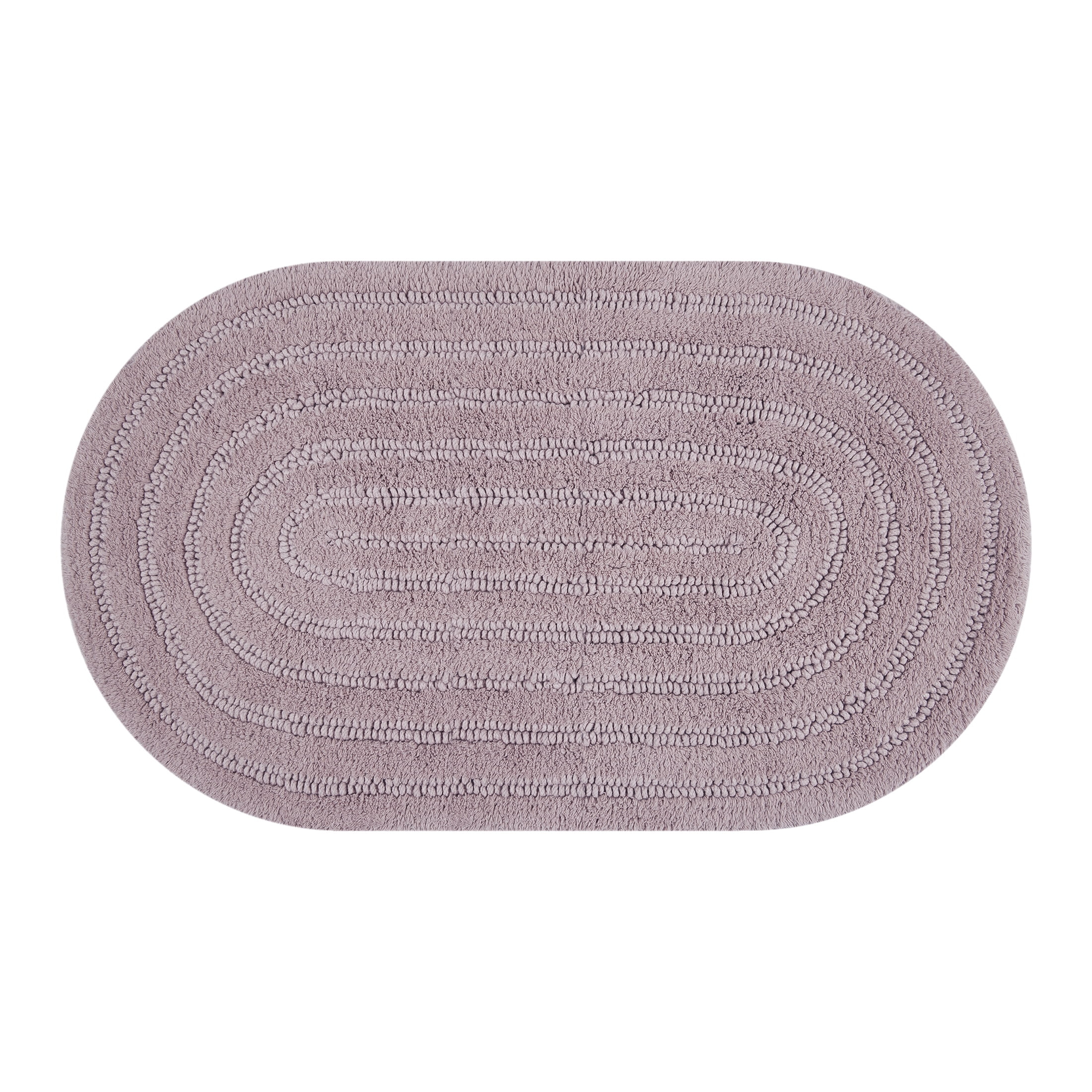 Beautiful Oval Cotton Bath Rug by Drew Barrymore, Rose Pink, 20" x 34" | Walmart (US)