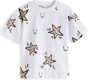 Kids' Star Print Cotton T-Shirt | Nordstrom