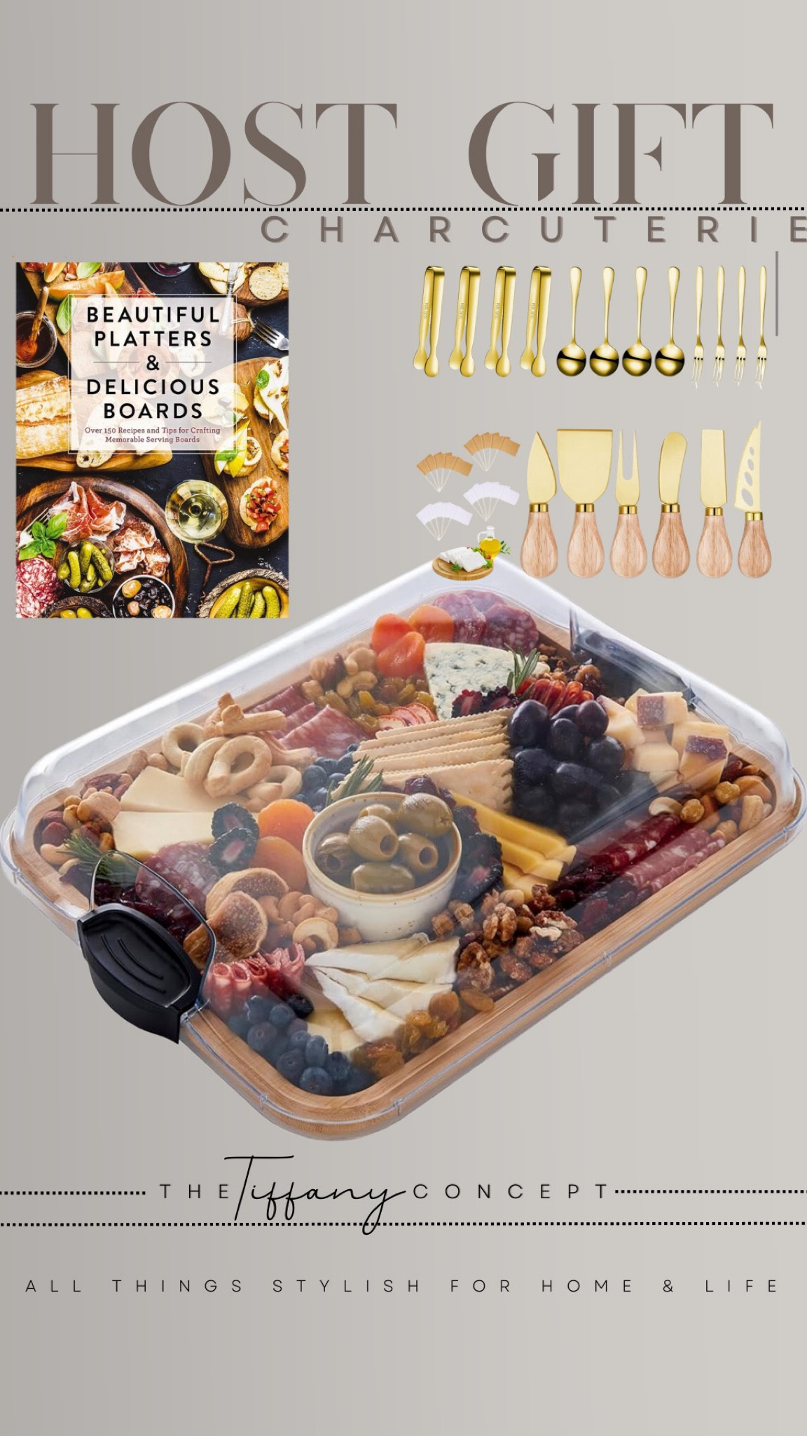 Charcuterie boards are the best grazing snacks for parties. Here is a great gift for your favorite host. I love that this board has a lid to cover the board either before serving to to store the board after the party.

#LTKParties #LTKHoliday #LTKGiftGuide