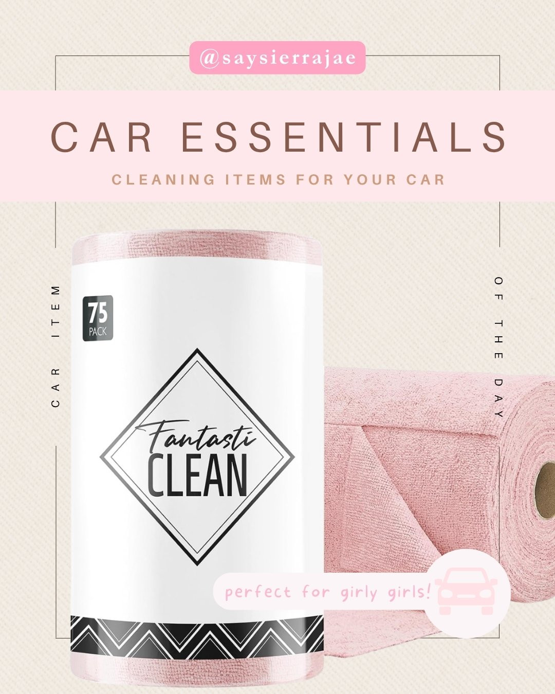 Say goodbye to messes in the car with these fantastic cleaning cloths! Perfect for quick clean-ups and keeping things neat.  

 #LTKdayinmylife #LTKvlog #LTKTravel