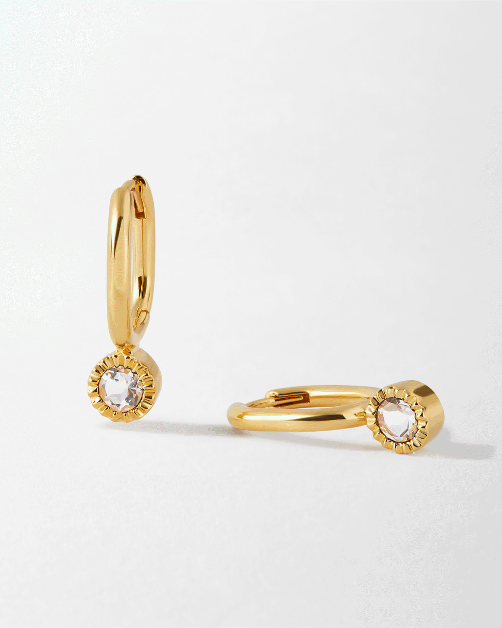 Birthstone Drop Earrings | Edge of Ember Ltd