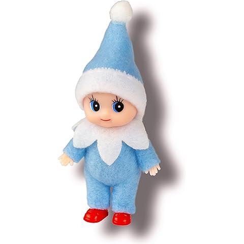 WULEEUPER Tiny Baby Elf Doll | Christmas Miniature Elf Decoration | Newborn Gift | Baby Grow Doll... | Amazon (US)