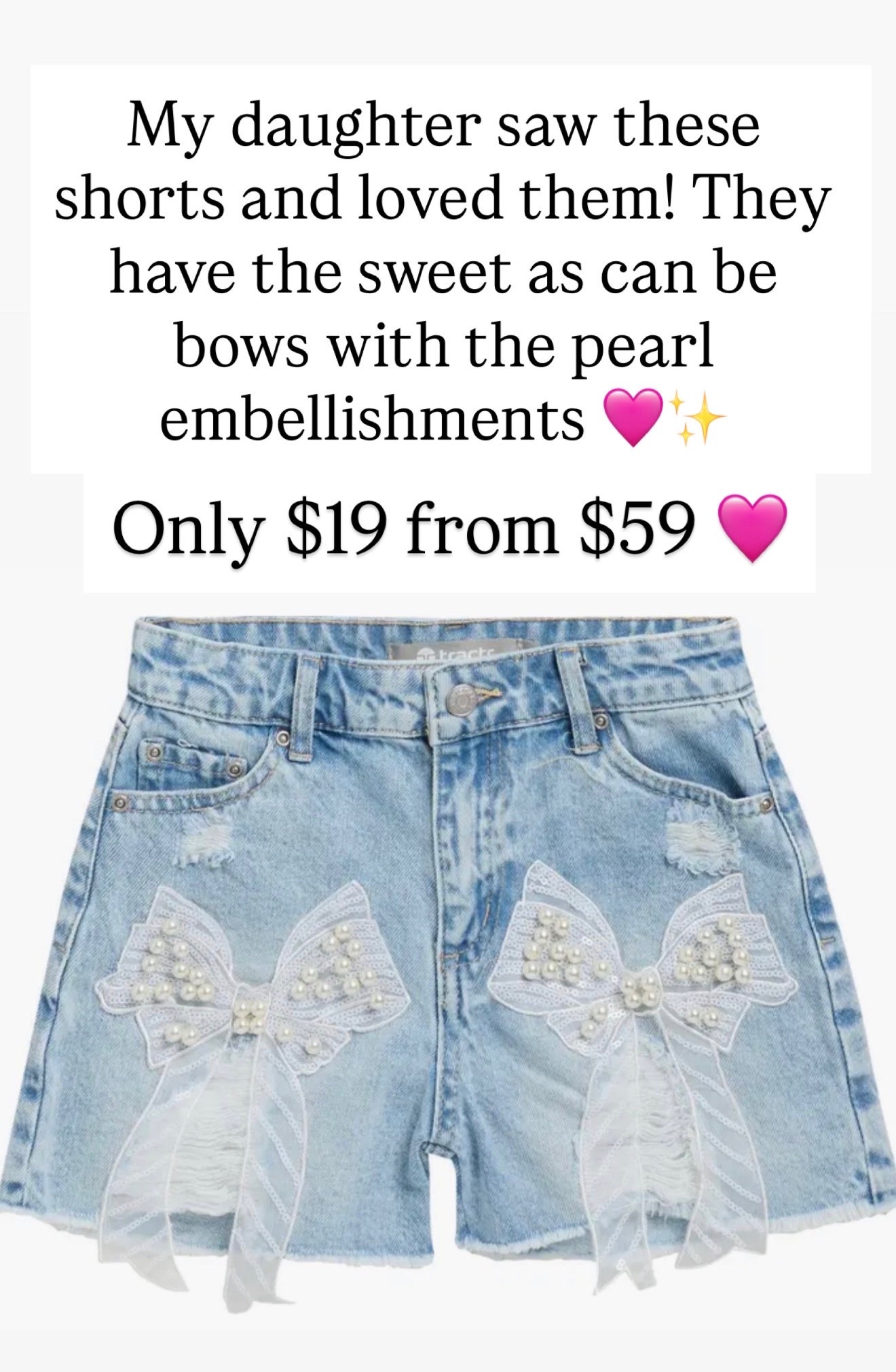 Cutest denim shorts for girls

#LTKKids