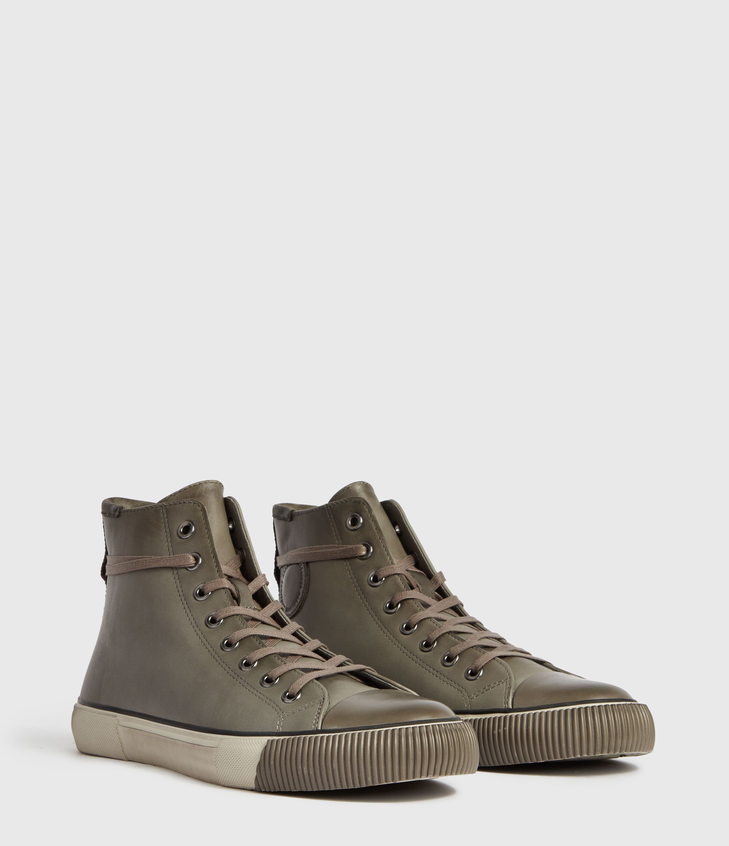 Osun High Top Leather Sneakers | AllSaints US