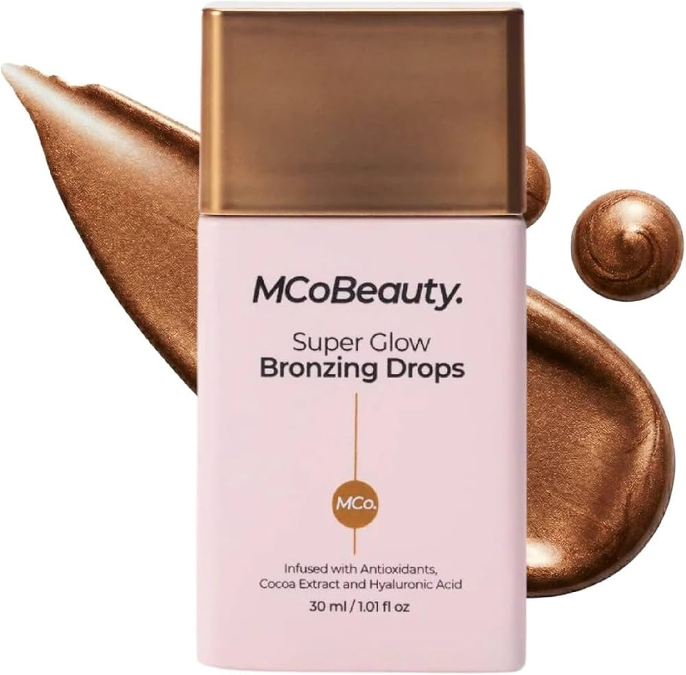 MCoBeauty - Super Glow Bronzing Drops - Effortless Face Tan with Shimmer Formula - Face Care, Bro... | Amazon (US)