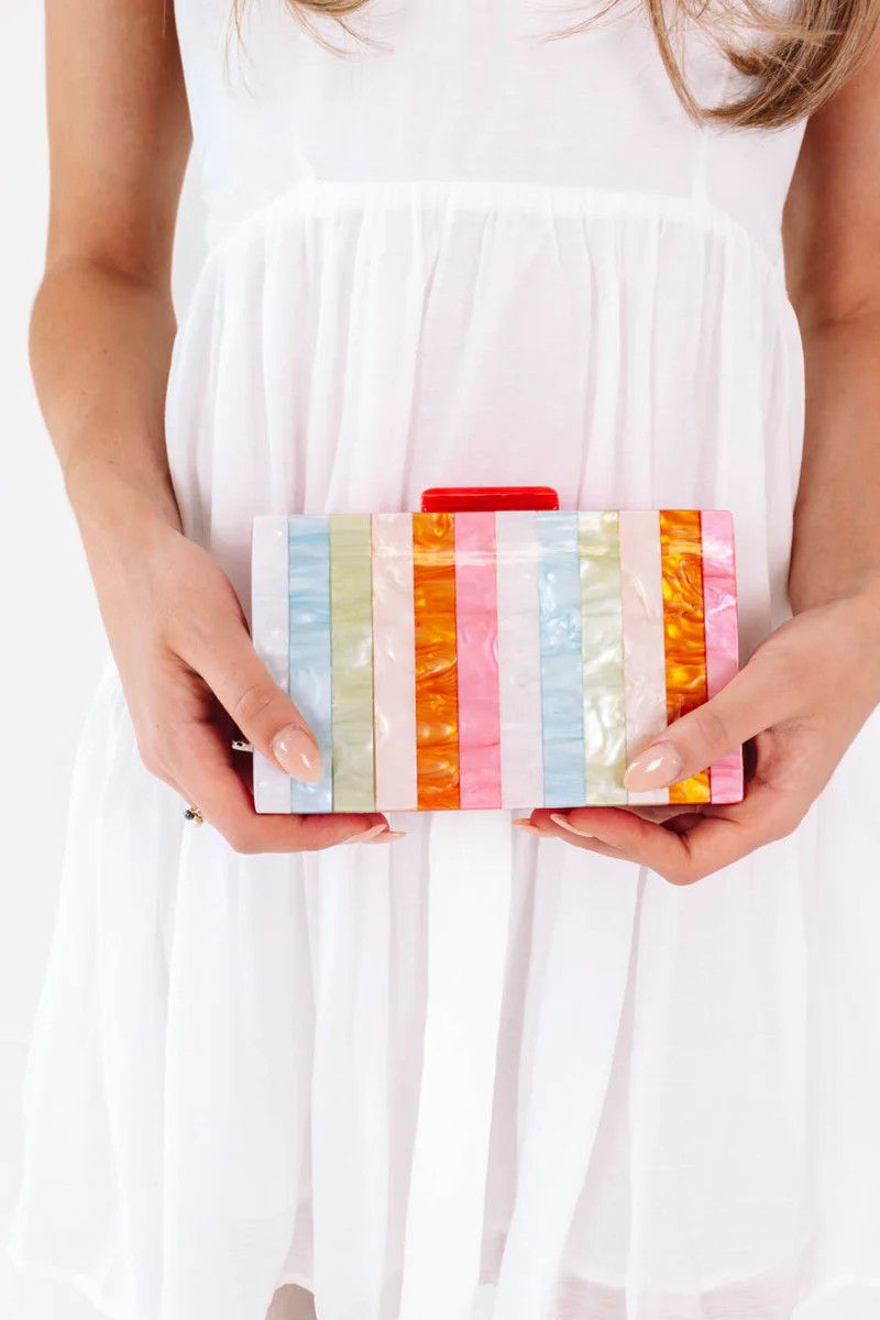 Perfect Promises Clutch - Rainbow | The Impeccable Pig