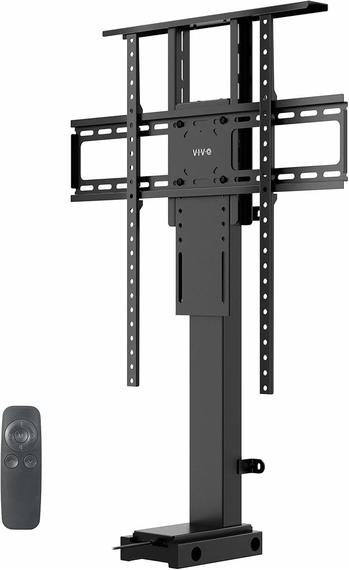 VIVO Motorized TV Stand for 32 to 65 inch Screens, Vertical Lift Television Stand with Remote Con... | Amazon (US)