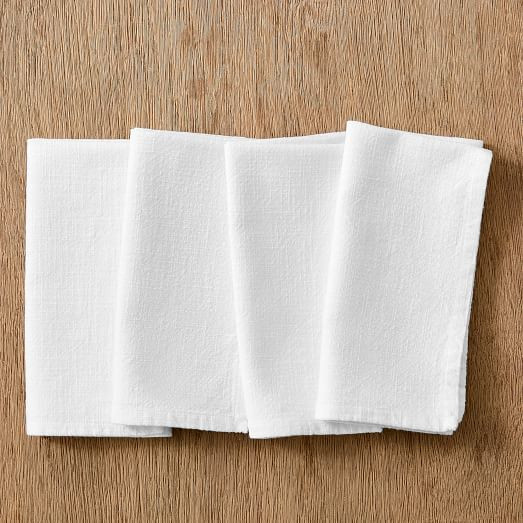 Slub Cotton 20" x 20" Napkin Sets | West Elm (US)