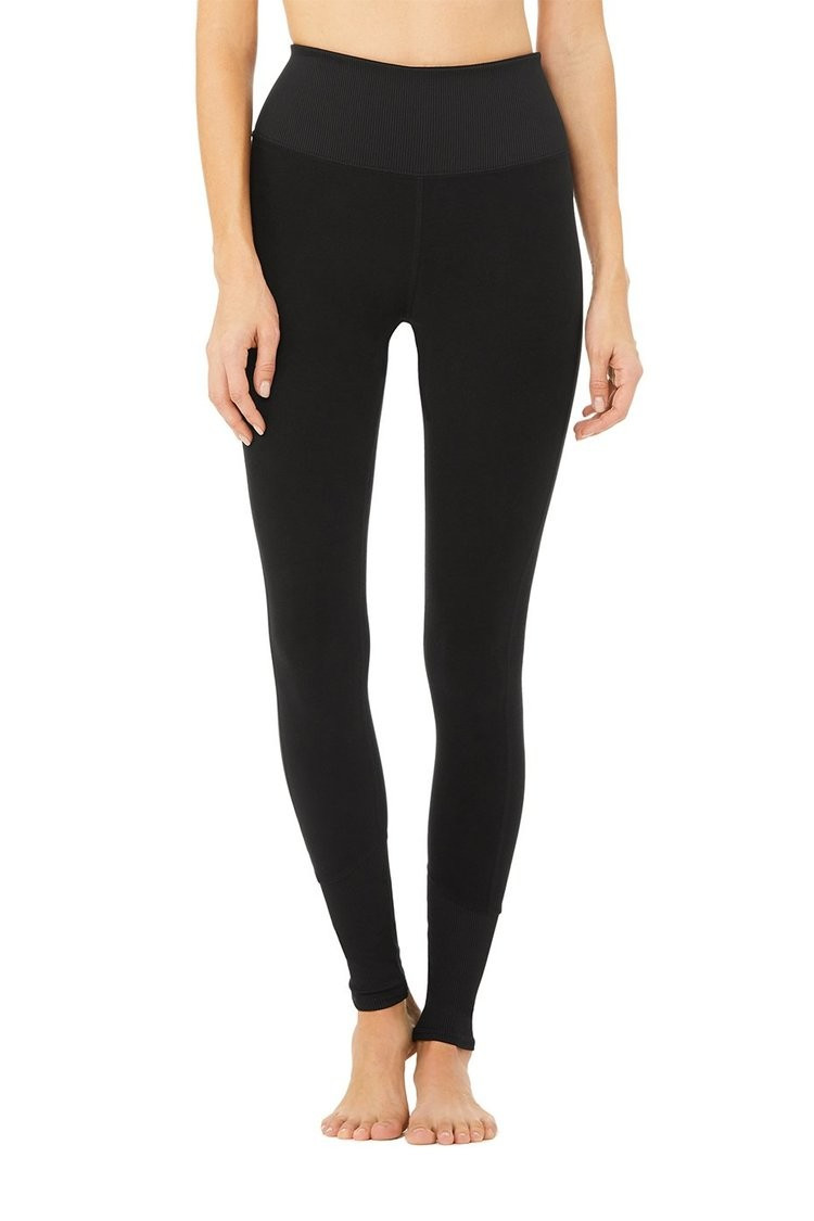 High-Waist Alosoft Lounge Legging | Alo Yoga (US)