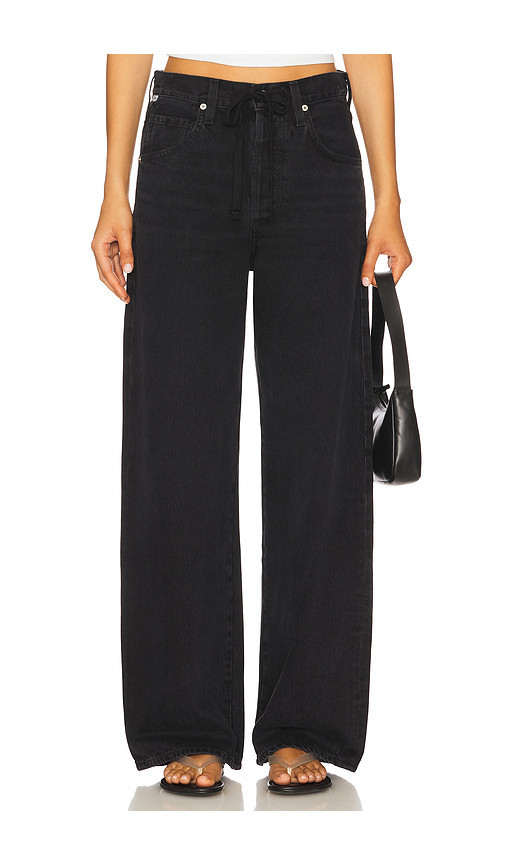 Citizens of Humanity Brynn Drawstring Trouser Jeans in Navy. Size 24. Also in 26, 32. | Revolve Clothing (Global)