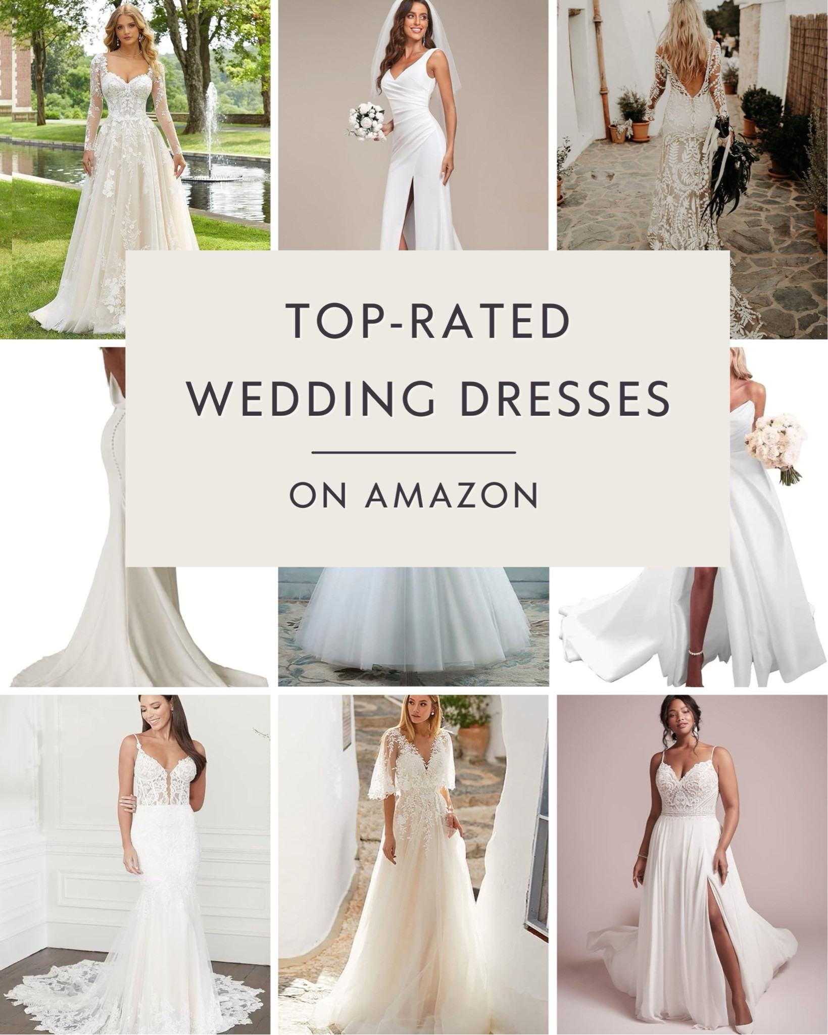 Did you know Amazon has some gorgeous wedding dresses with 4-star ratings and up?! 🤩 From boho beach vibes to dreamy rustic lace, I found the best picks that won’t drain your wedding budget. 💸👰‍♀️ Check the reviews, double-check that shipping/return policy, and say ‘yes’ to the dress without the stress! 💍✨ #AmazonWeddingDresses #BrideToBe #WeddingPlanning #weddingdress  

#LTKWedding #LTKParties