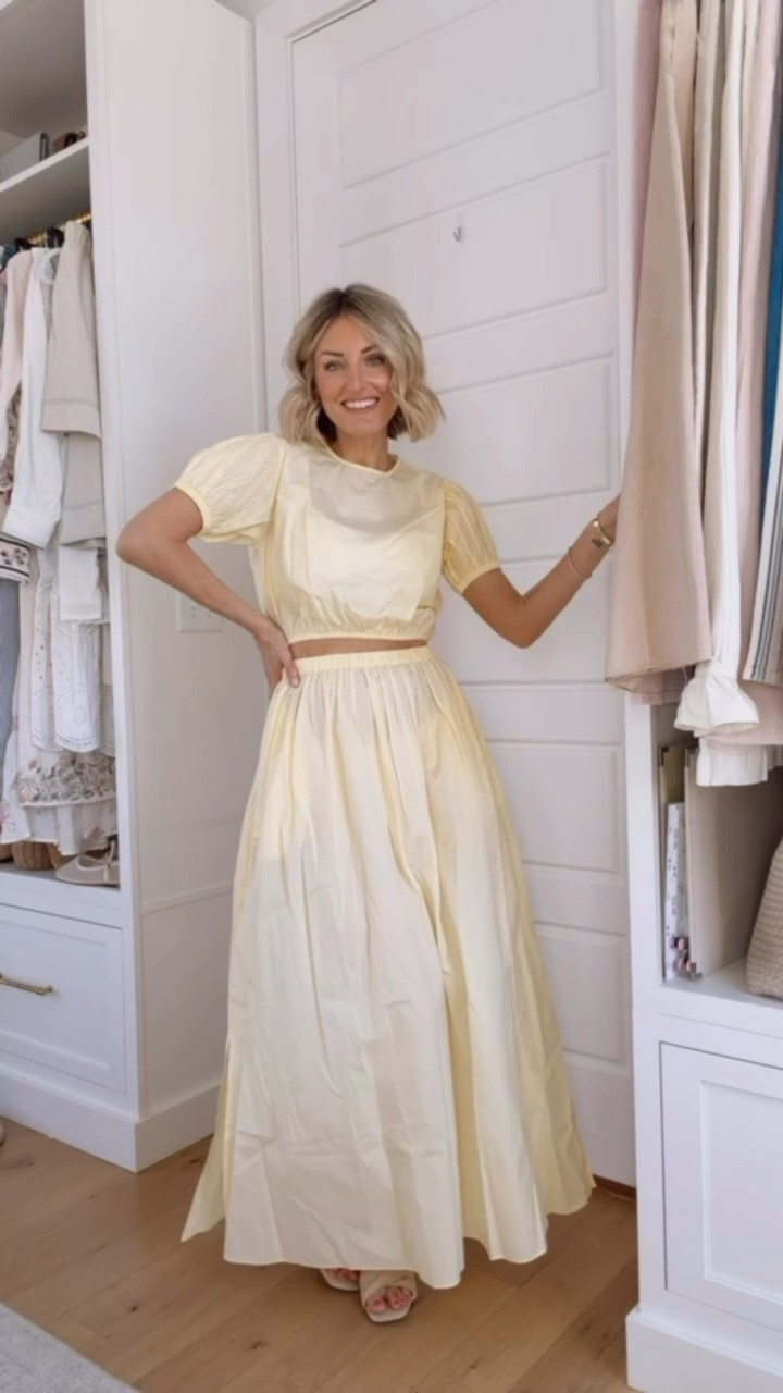 This butter yellow set! 😍 Love this for spring & summer! I had this set in red a few years ago, and was so excited about this new color! Wearing size S!

Loverly Grey, Shopbop, spring outfit, matching set, resort wear, vacation looks, butter yellow 

#LTKSeasonal