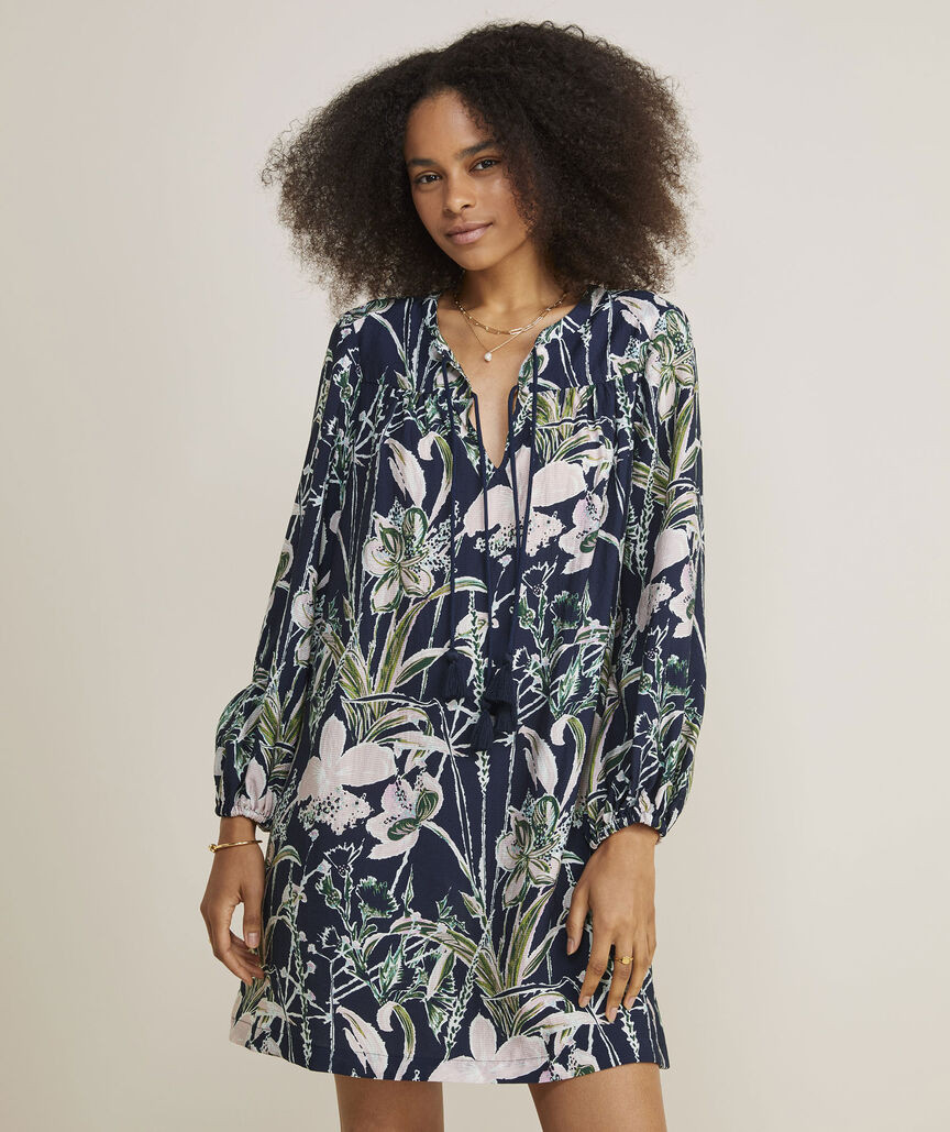 Textured Tassel Tunic | vineyard vines