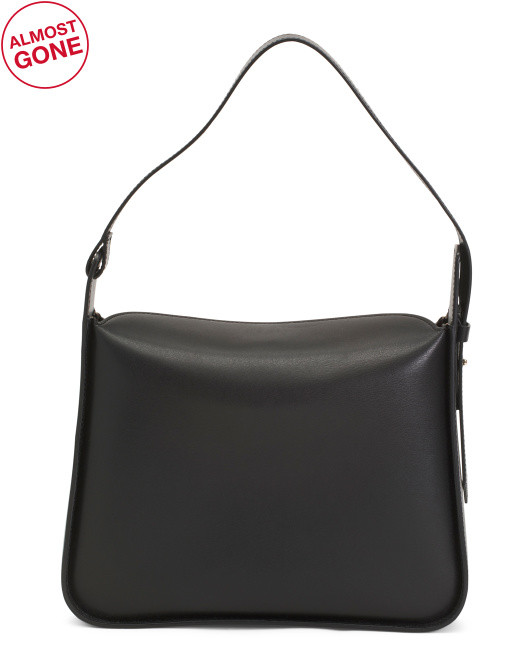 Made In Italy Leather Marghe Shoulder Bag | TJ Maxx