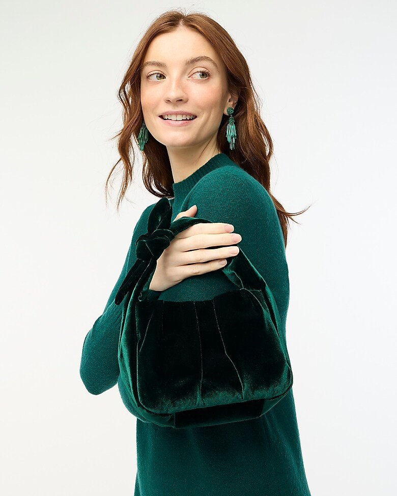 Velvet handbag | J.Crew Factory