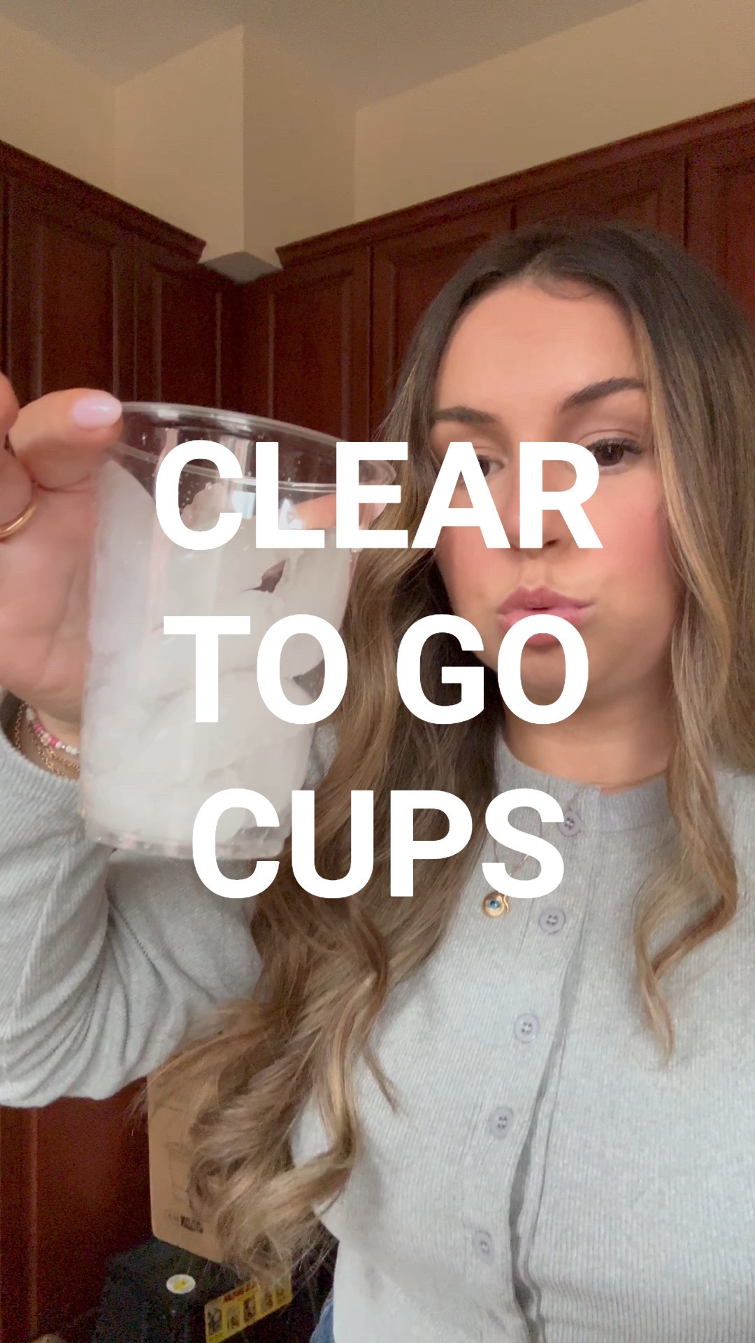 Clear to go cups! 

#LTKHome #LTKFindsUnder50 #LTKSaleAlert