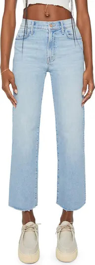 The Kick It Fray Ankle Flare Jeans | Nordstrom